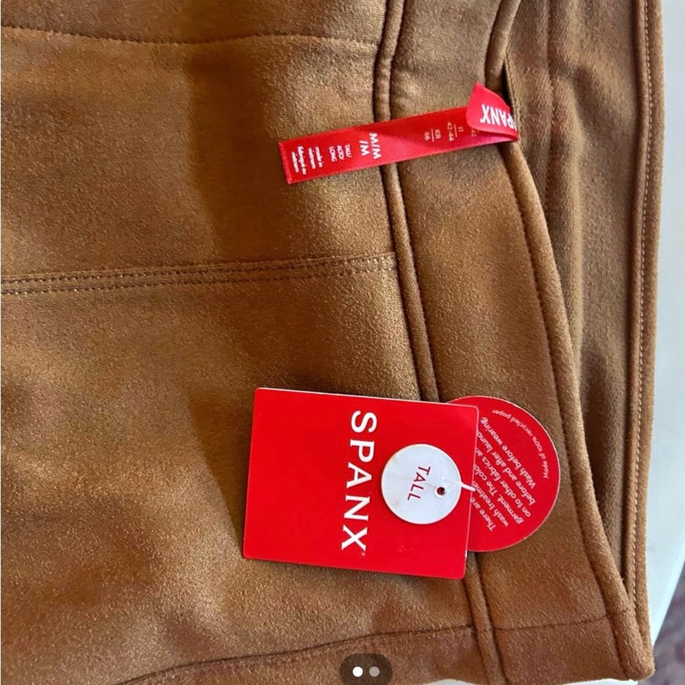 Spanx faux suede